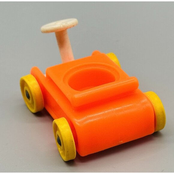 Vintage Fisher Price Little People Baby Stroller‎ Wagon Vehicle Toy Lot Of 3 - Picture 10 of 11